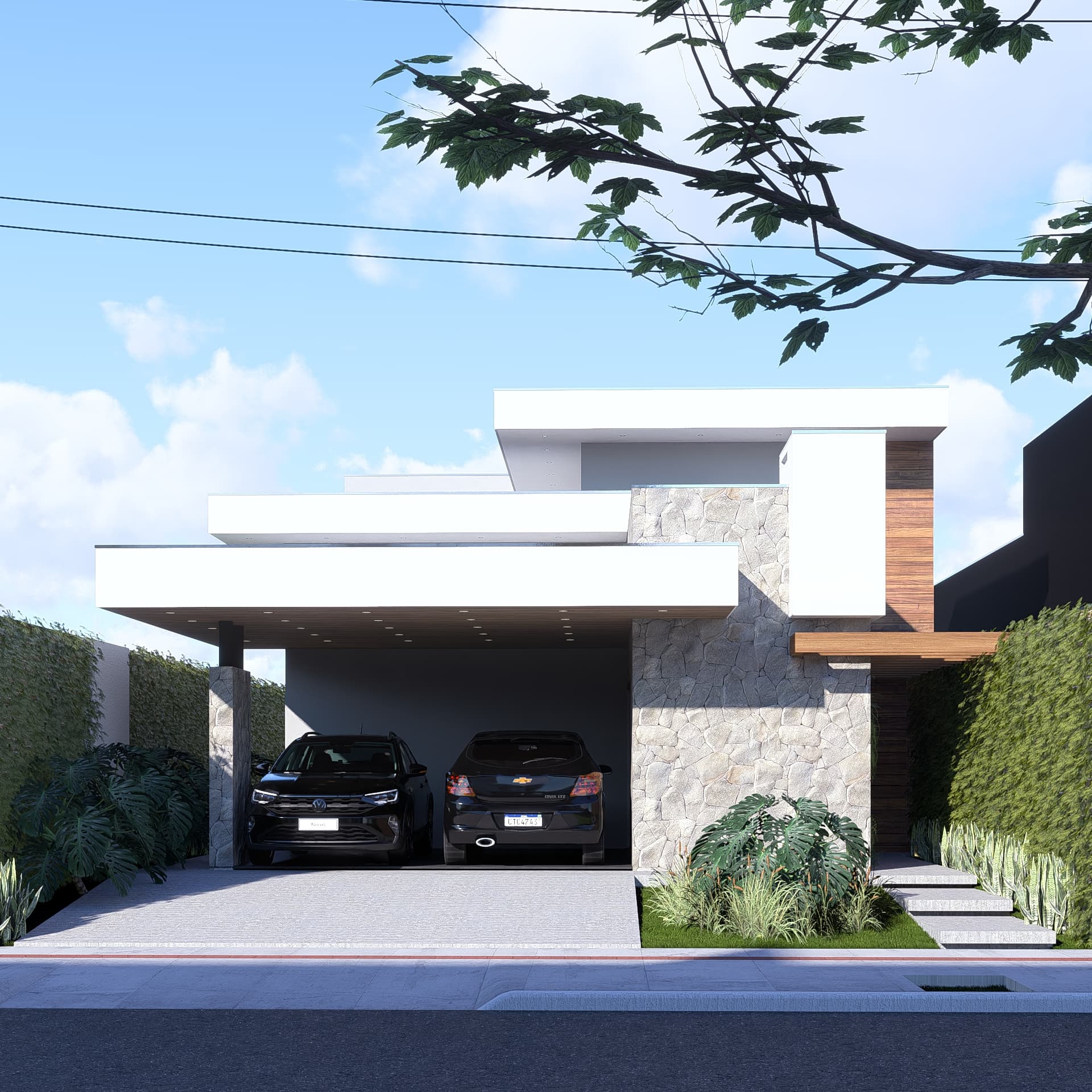 Equipe do Grupo Futuro em obra